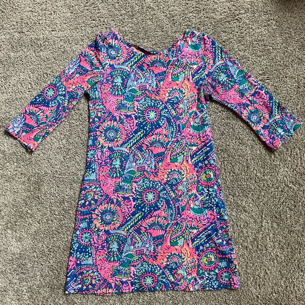Lilly Pulitzer No Prob Llama Bay Dress Medium